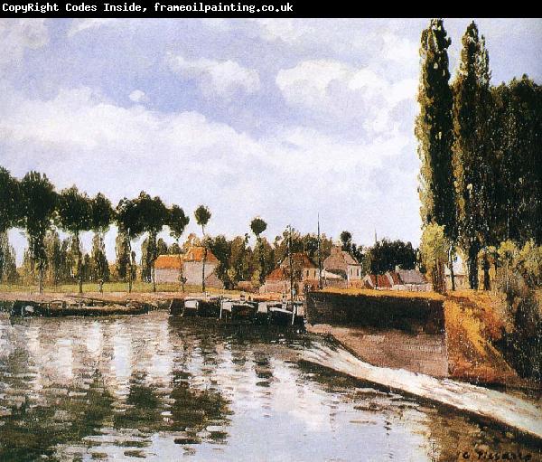 Camille Pissarro Pang plans Schwarz lake